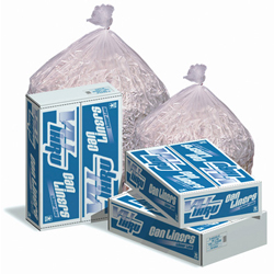 30 gallon clear garbage bags