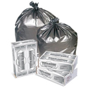 Silver Trash Bags