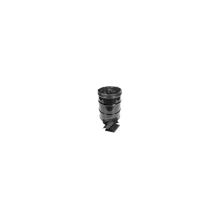 Napco Bag DL386318B 38 x 63 Drum Liners - 50 bags per roll - 1 roll per case - 1.8 Mil - Black in Color