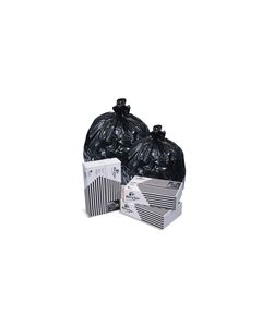 Pitt Plastics B74830XK BlackStar Black Can Liners - 40 x 46 - 40-45 Gallon Capacity - Extra Heavy Duty - .95 Mil - 10 per Roll/ 10 rolls per case ,  100 per case - Perforated Roll