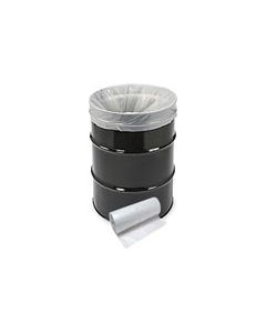 Napco Bag DL386340 38 x 63 Drum Liners - 50 bags per roll - 1 roll per case - 4 Mil - Clear in Color